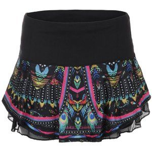LUCKY IN LOVE LONG MAJESTY VELOUR tennis SKIRT